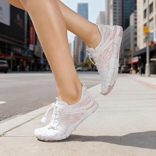 Hike Barefoot Shoes for Women Men Breathable & Non-Slip Athletic Footwear Wide Toe Water Shoes,Designed for Walking,Running&Swimming - Image 4