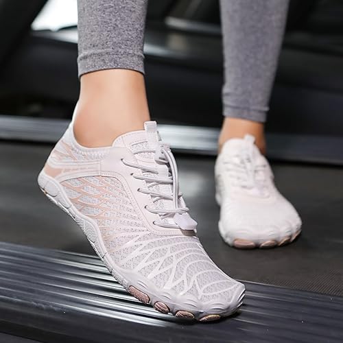 Hike Barefoot Shoes for Women Men Breathable & Non-Slip Athletic Footwear Wide Toe Water Shoes,Designed for Walking,Running&Swimming - Image 5